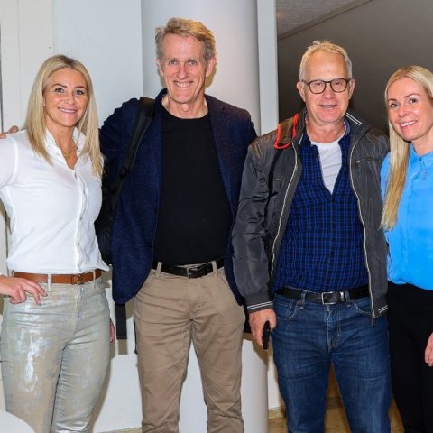 Birna Baldursdóttir, Vésteinn Hafsteinsson, Valdimar Smári Gunnarsson og Helga Björg Ingvadóttir