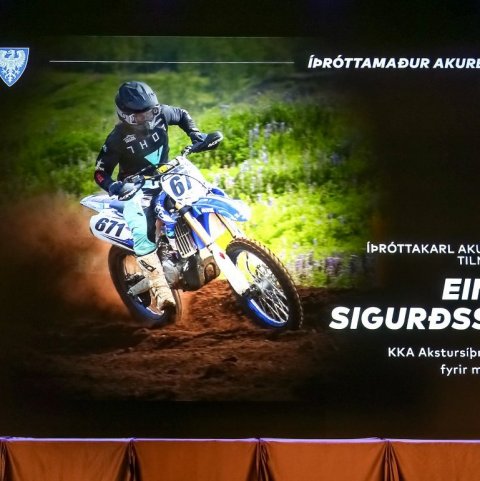 Einar Sigurðsson, motocross