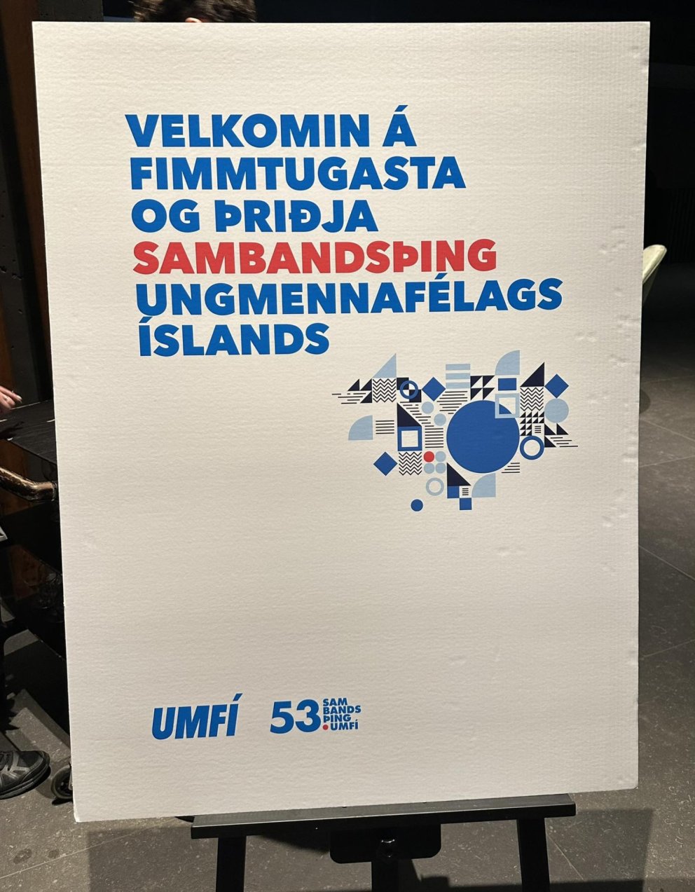 53. sambandsþing UMFÍ á hótel Geysi í Haukadal