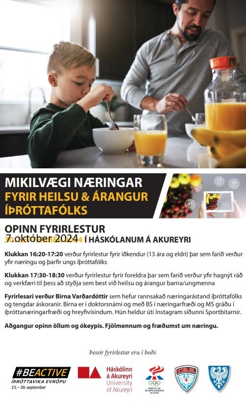 Fyrirlestur frestast um viku