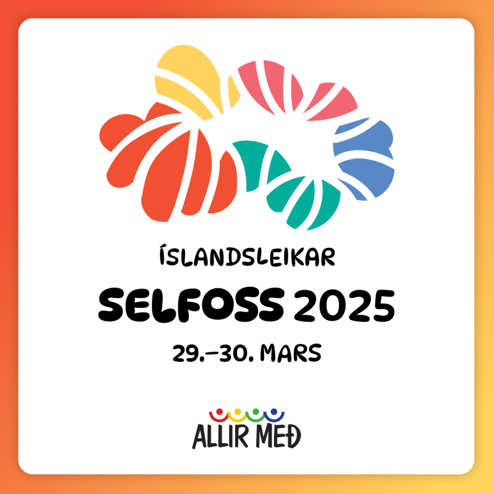 Íslandsleikarnir á Selfossi 29.-30. mars - Allir með