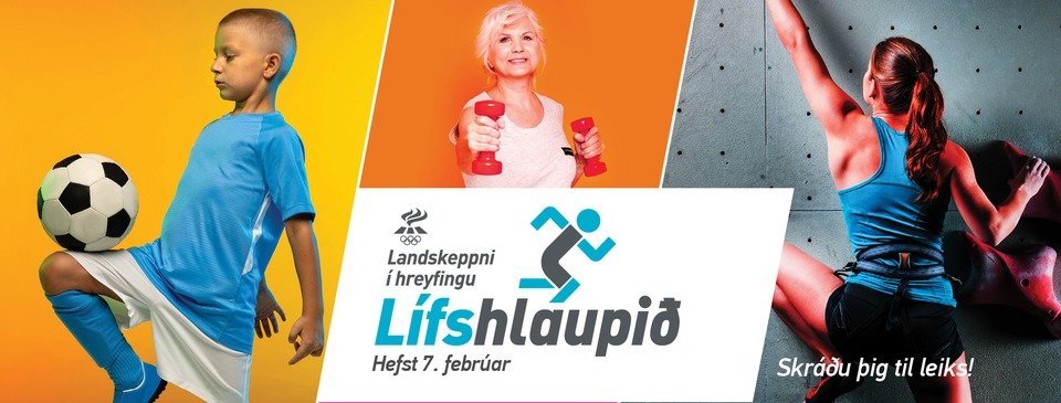 Lífshlaupið 2024 hefst 7.febrúar