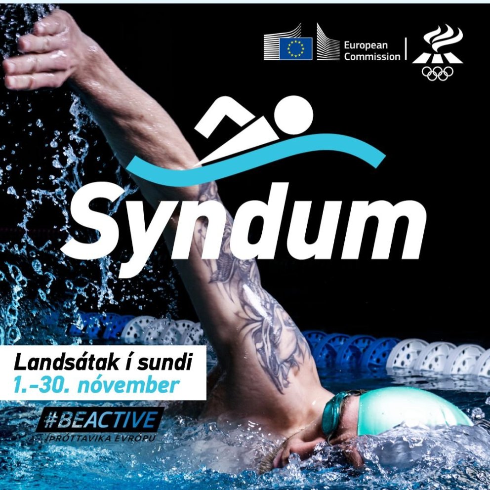 Syndum - Landsátak í sundi 1.-30. nóvember 2024