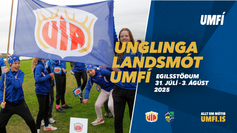 Unglingalandsmót UMFÍ á Egilsstöðum um verslunarmannahelgina - skráning er hafin