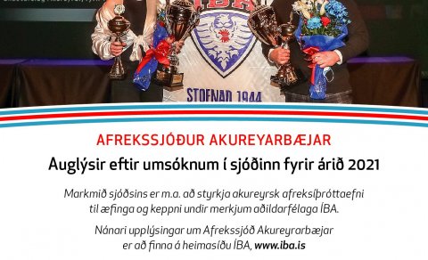 Afrekssjóður Akureyrarbæjar 2021