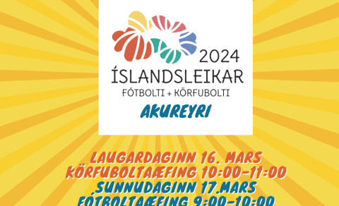Opnar æfingar fyrir börn og fullorðna með sérþarfir 16. - 17. mars 2024 í Íþróttahöllinni á Akureyri