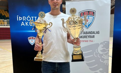 Íþróttakarl Akureyrar 2023 í heimsókn