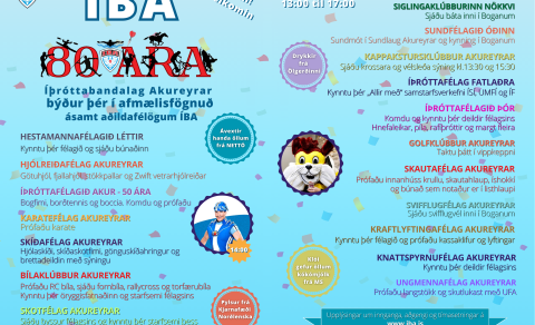 Fjölbreytt dagskrá í boði á laugardaginn (ýta á mynd til að stækka)