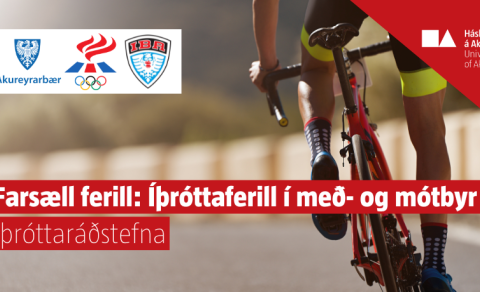 Farsæll ferill: Íþróttaferill í með- og mótbyr