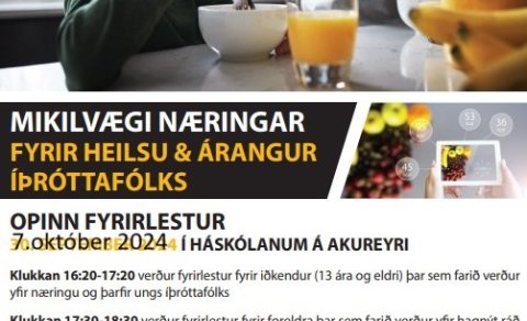 Fyrirlestur frestast um viku