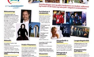 Landsmót UMFÍ á Selfossi 4.-7.júlí n.k.