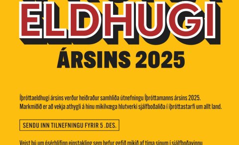 Íþróttaeldhugi ársins 2025
