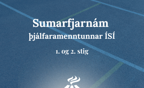 Sumarfjarnám ÍSÍ í þjálfaramenntun hefst 9.júní