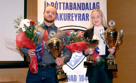 Viktor Samúelsson og Aldís Kara Bergsdóttir